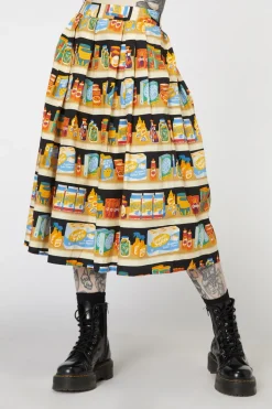 Supermarket Cotton Skirt