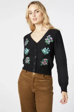 Sweet Garden Embroidered Cardi