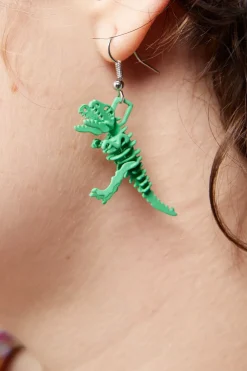 T Rex Earrings