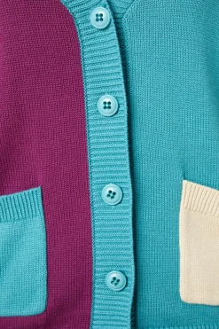 Tabby Colour Bock Cardi