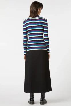 Tabby Stripe Skivvy Knit