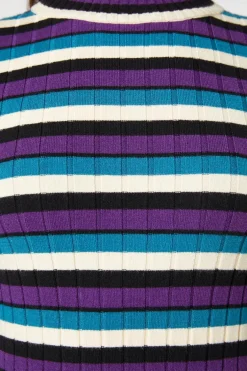 Tabby Stripe Skivvy Knit