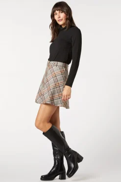 Tabitha Check Skirt