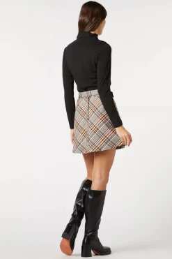 Tabitha Check Skirt