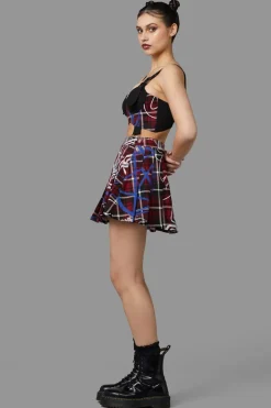 Tag Tartan Corset Top