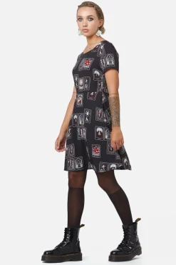 Tarot Spread Print Dress