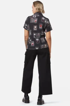 Tarot Spread Printed Shirt