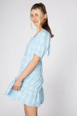 Tartan Mood Ruffle Dress