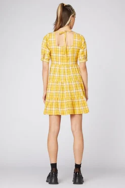 Tartan Mood Ruffle Dress