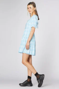 Tartan Mood Ruffle Dress