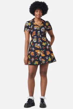 Tattoo Zombie Shirt Dress