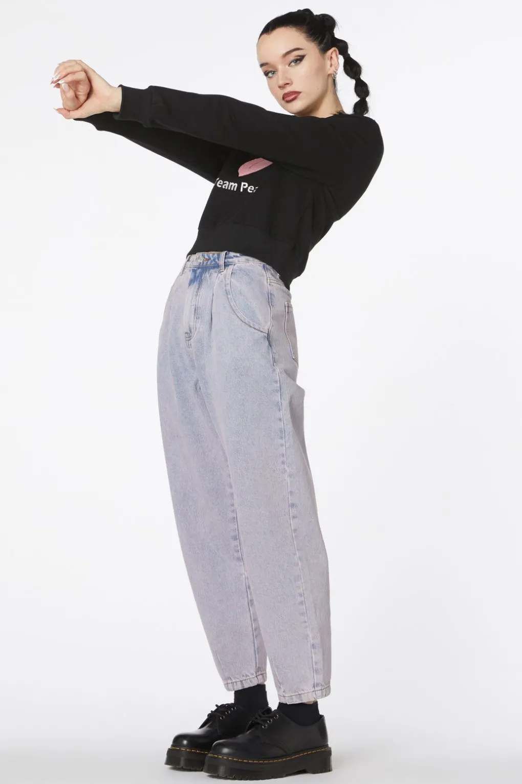 Team Peach Cotton Sweater