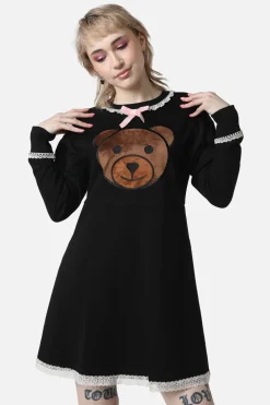 Teddy Lace Jersey Dress