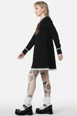 Teddy Lace Jersey Dress