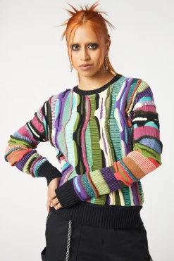 Textured Rage Knit Jumper