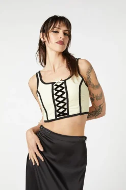 10Th House Velvet Corset