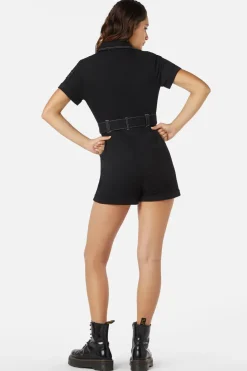 The End Contrast Stitch Jumpsuit