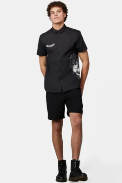 The End Side Printed Short Sleeve Shirt