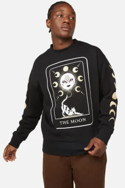 The Moon Print Long Sleeve Tee