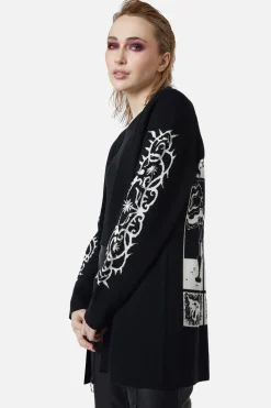 Til Death Ornate Long Cardi