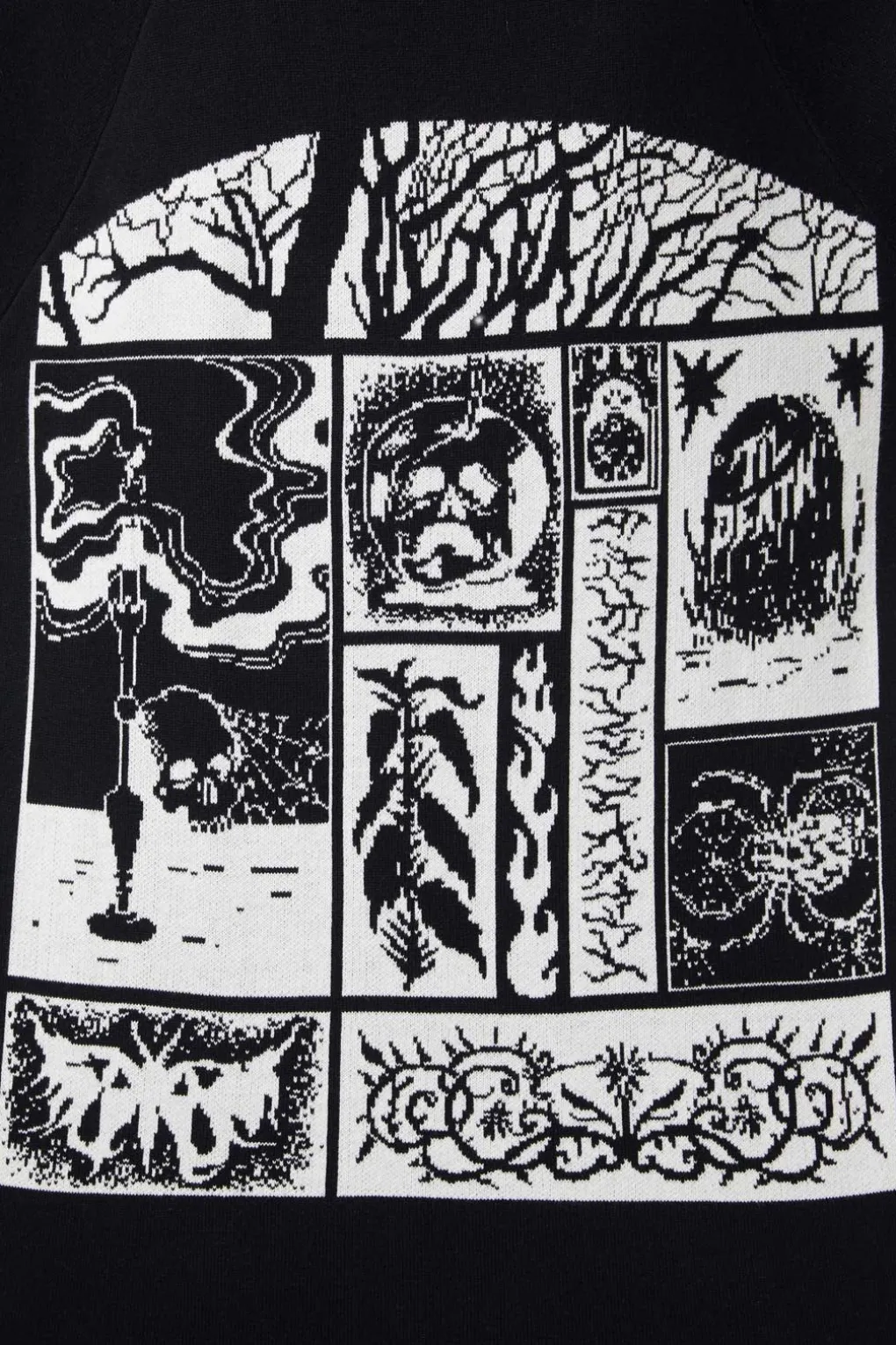 Til Death Ornate Long Cardi