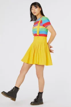 Time Out Pleated Twill Pinny