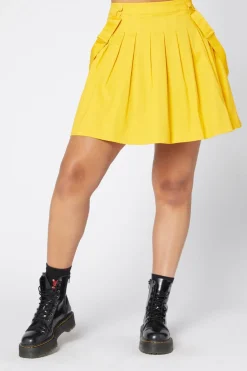 Time Out Pleated Twill Pinny