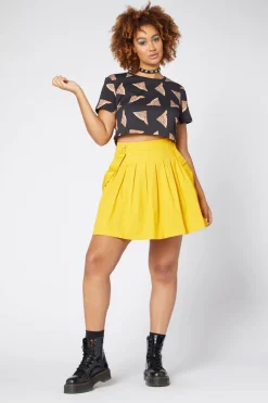 Time Out Pleated Twill Pinny