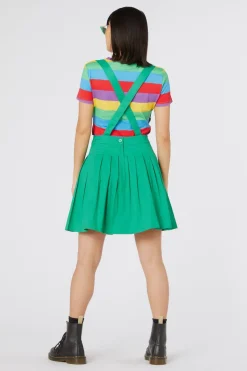 Time Out Pleated Twill Pinny