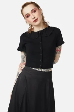 Time Passing Romantic Lace Crop Cardi