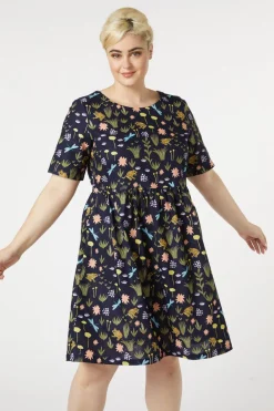 Tree Frog Smock Dress