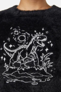 Triassic Embroidery Fluffyknit