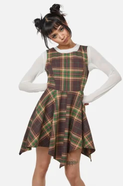 Triassic Tartan Handkerchief Pinny