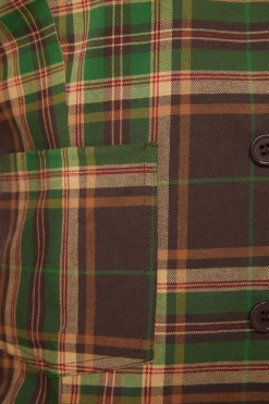 Triassic Tartan Pocket Vest