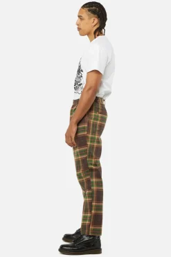Triassic Tartan Straight Leg Pants