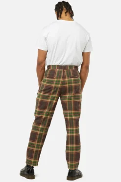 Triassic Tartan Straight Leg Pants