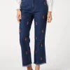 Tulip Embroidered Jean