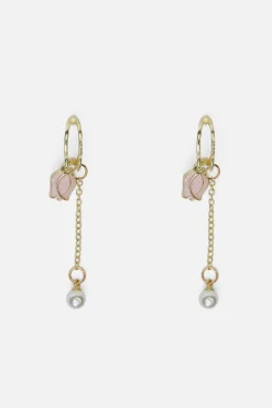 Tulip Pearl Earrings