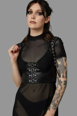 Underbust Circle Buckle Harness
