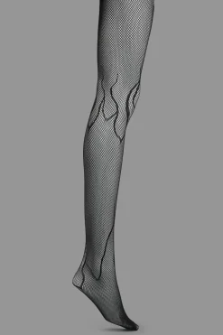 Up In Flames Fishnets
