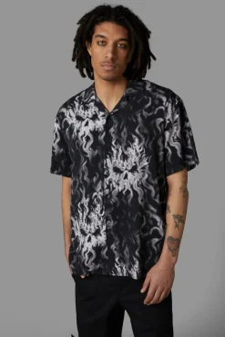 Up In Flames Short Sleeve Shirt
