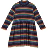 Velour Kids Rainbow Skater Dress