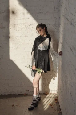 Velvet Underbust Dress