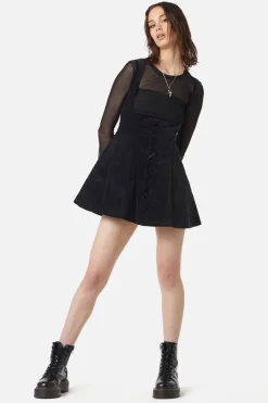 Velvet Underbust Dress