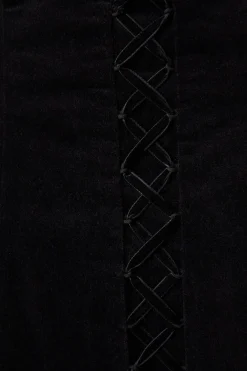 Velvet Underbust Dress