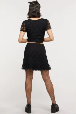 Victoria Lace Mini Skirt