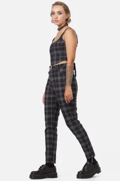 Victoria Tartan Fitted Pants