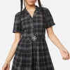 Victoria Tartan Pleated Dress