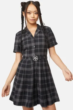 Victoria Tartan Pleated Dress