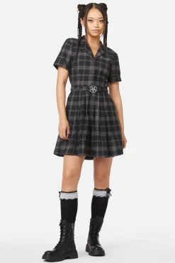 Victoria Tartan Pleated Dress
